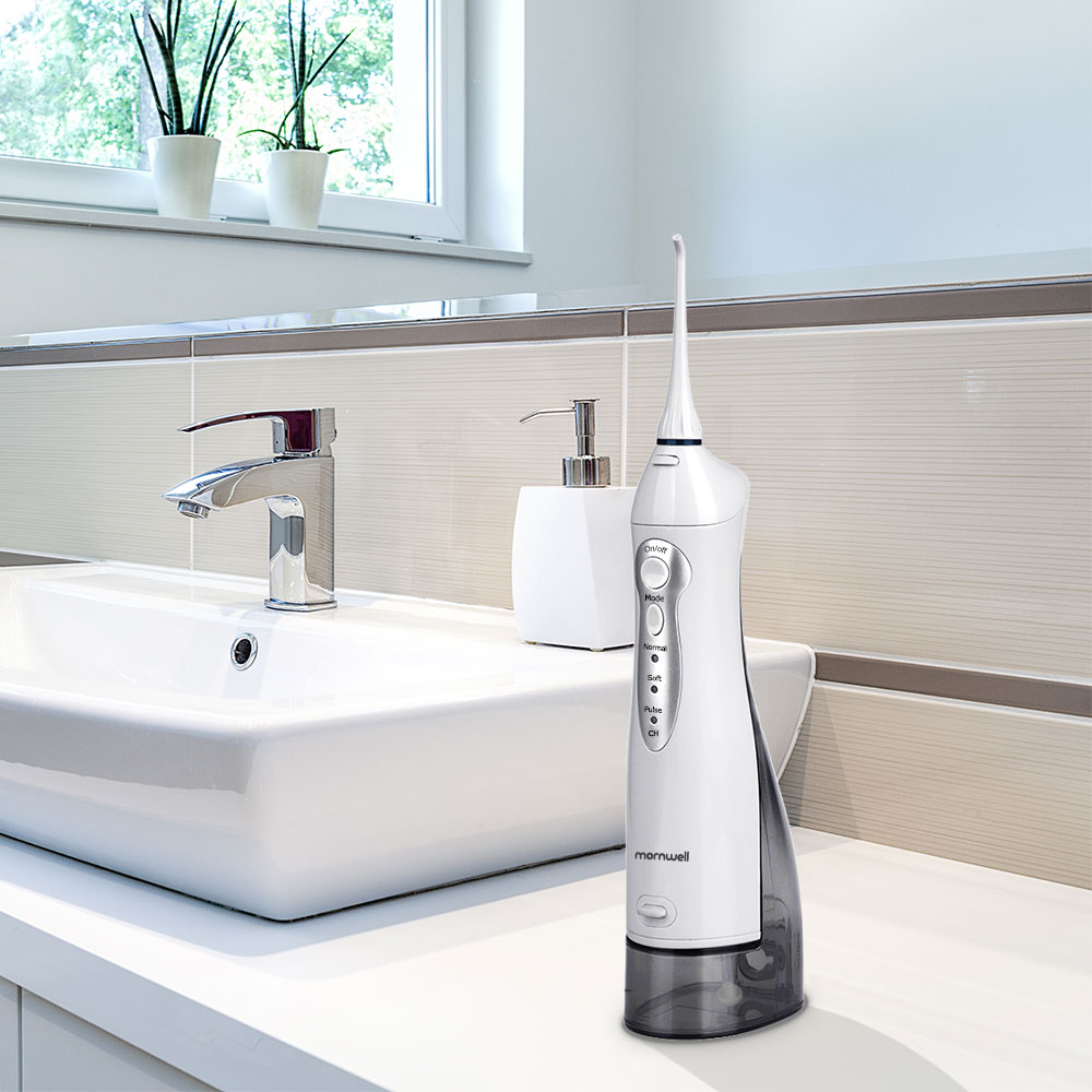 Mornwell D52 Portable Electric Oral Irrigator Water Flosser Water Toothpick Dental Washer Orthodontics Special Tooth-cleaner